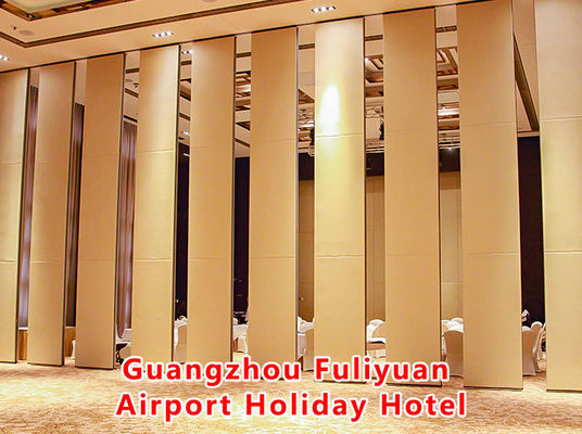 अच्छी कीमत Gansu Yinchuan International Cultural Exchange Center | Aluminum Frame Movable Partition Wall with High Pressure Laminate Board and Dupont POM Rollers for Top and Bottom Jack Lifting ऑनलाइन
