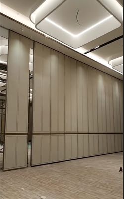 बैठक कक्ष MDF चलती तह विभाजन, होटल विभाजन दीवारें ISO9001 SGS