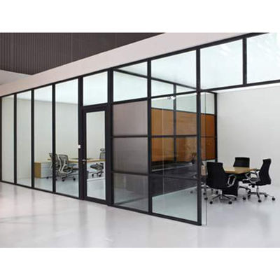 अच्छी कीमत Demountable Office Glass Partition Wall with 30-42dB Sound Insulation and 108mm/90mm Thickness ऑनलाइन