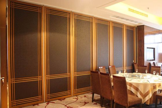 एमडीएफ अग्निरोधक चल ध्वनिक विभाजन दीवार 52DB ध्वनिरोधक दर