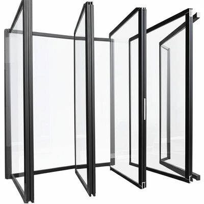 अच्छी कीमत Tempered Height Glass Partition Wall with 30-42dB Sound Insulation and Folding Design ऑनलाइन